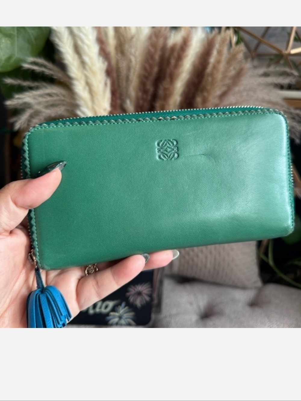 LOEWE Wallet with tassel - Picture 2 of 14